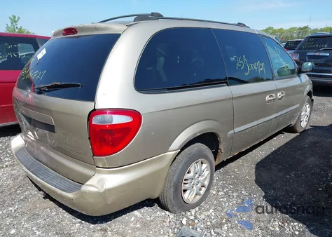 2002 Dodge Grand Caravan Sport из США, поврежденный, VIN 2B8GP44372R661261